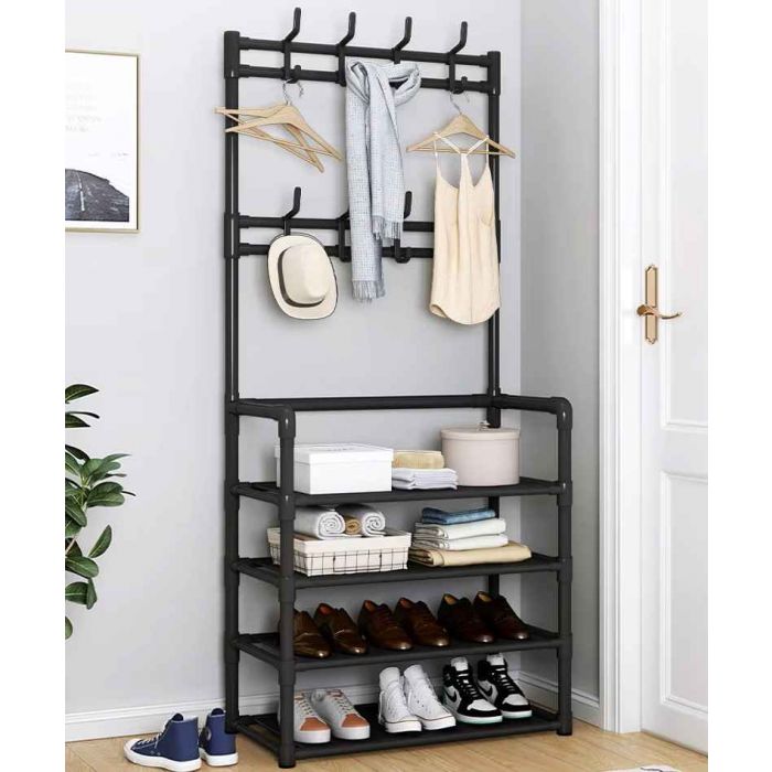 ORGANIZADOR ZAPATERO CON PERCHERO METALICO