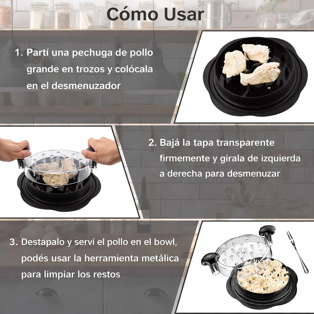 DESMENUZADOR VIRAL MULTIUSO - PICA TODO TIPO DE ALIMENTOS