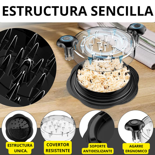 DESMENUZADOR VIRAL MULTIUSO - PICA TODO TIPO DE ALIMENTOS